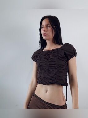 Jean Paul Gaultier Bustier Crop Top